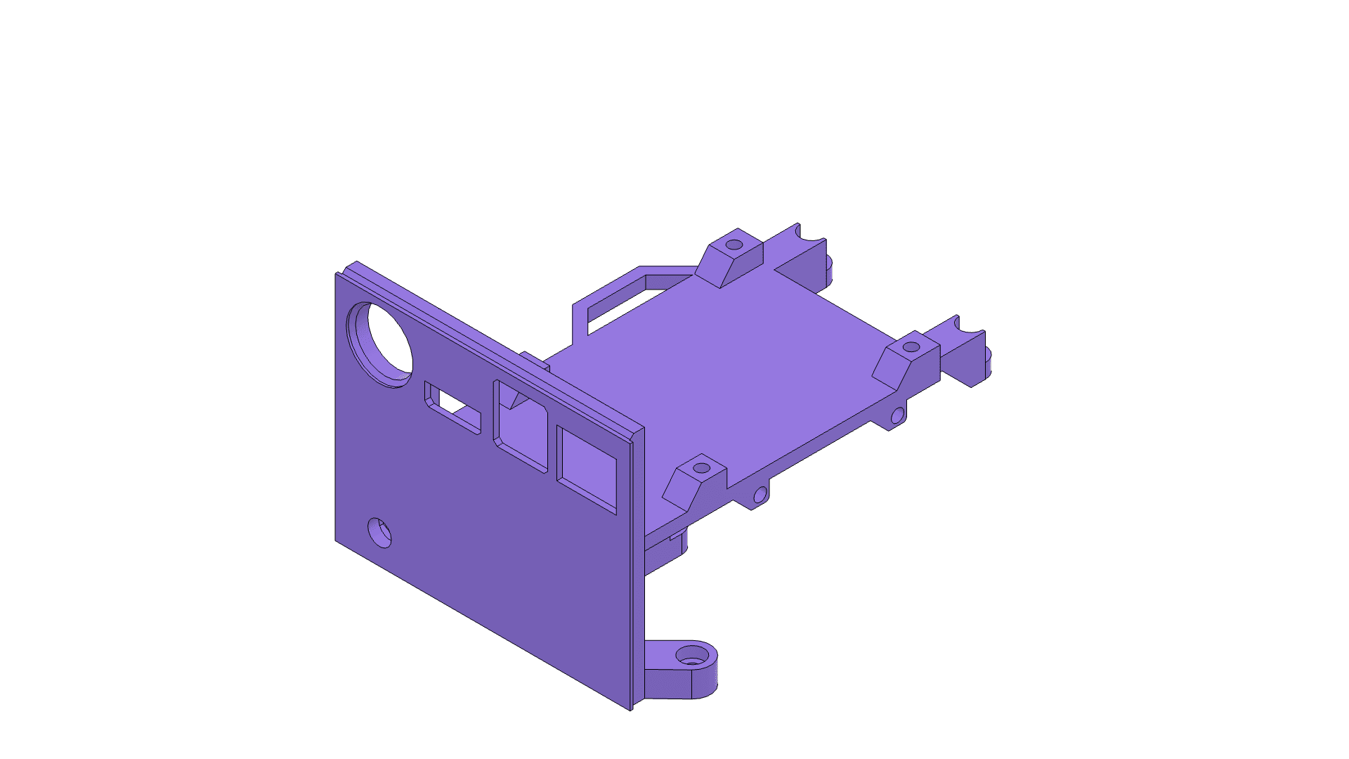 Auron assembly: Place the board carrier on the work surface.