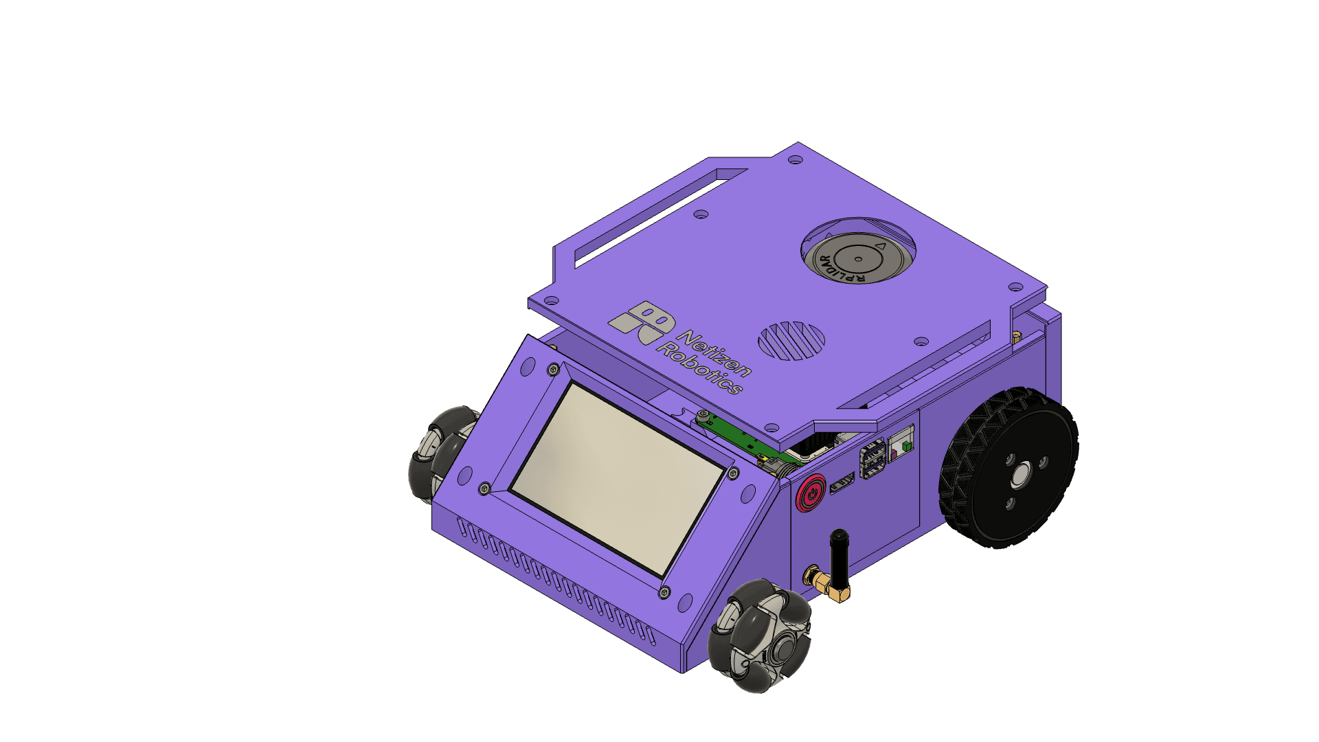 Auron assembly: Align the Vision top cover with the body.